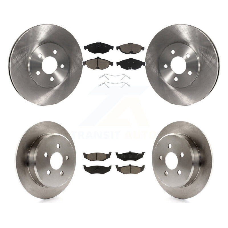 CMX K8C-101257 Disc Brake Kit for 2005-2006 Chrysler Sebring, Dodge Stratus - Front and Rear product image