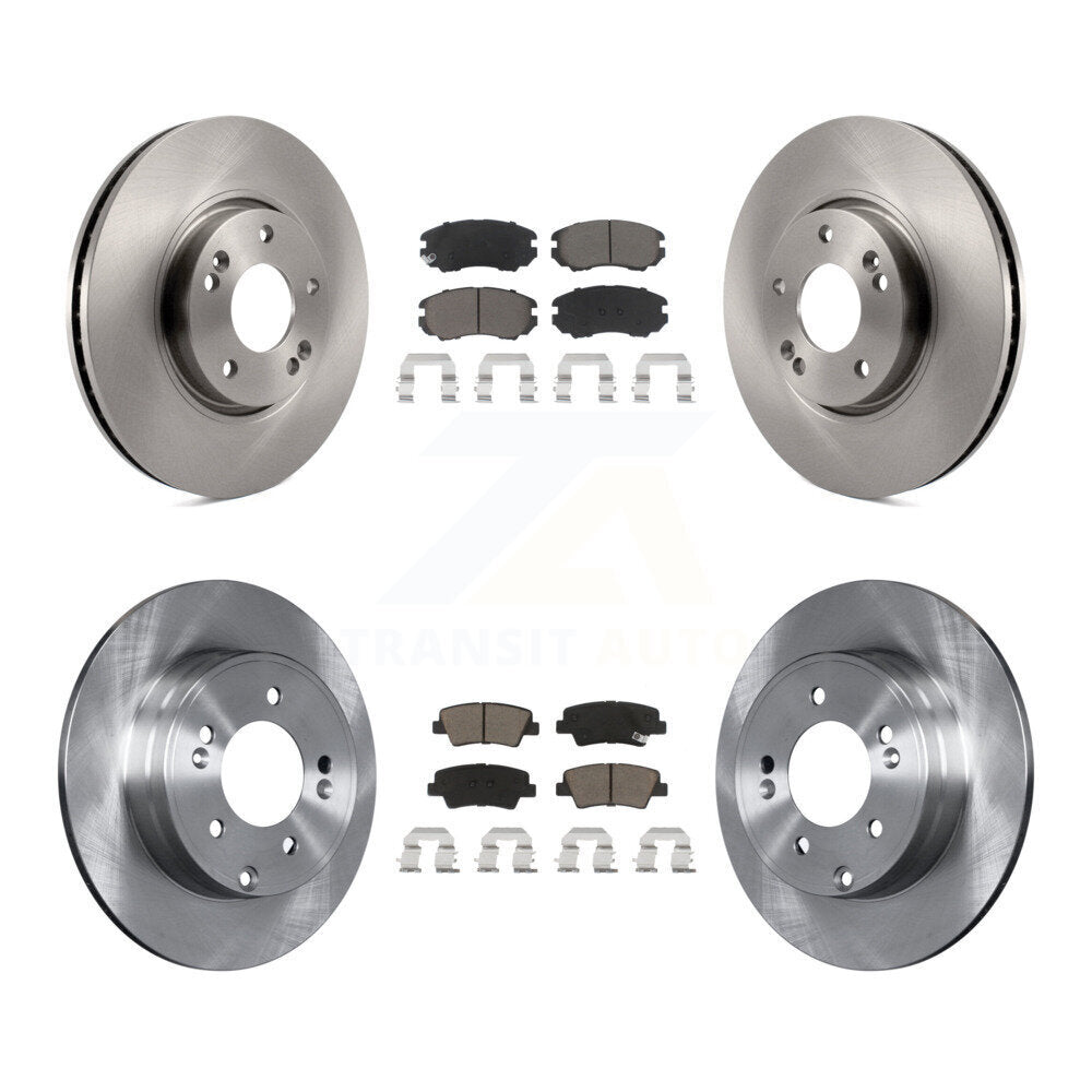 CMX K8C-101485 Disc Brake Kit for 2008-2010 Hyundai Sonata - Front and Rear product image