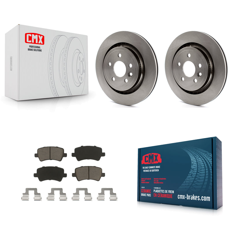 CMX K8C-101632 Disc Brake Kit for 2007-2018 Volvo S60, Volvo V60, Volvo S80 & more - Rear product image