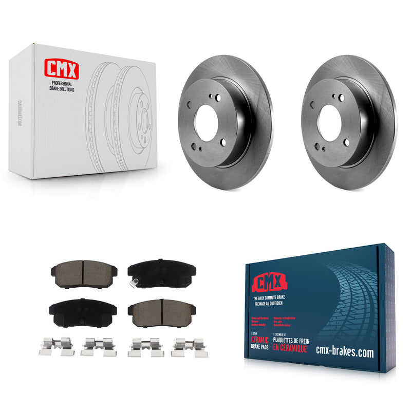 CMX K8C-101637 Disc Brake Kit for 2001-2006 Nissan Sentra, INFINITI G20 - Rear product image