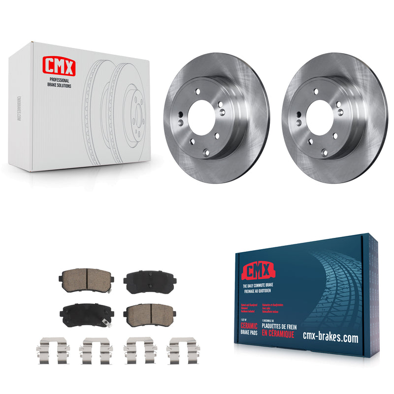 CMX K8C-101665 Disc Brake Kit for 2016-2020 Hyundai Sonata, Kia Optima - Rear product image