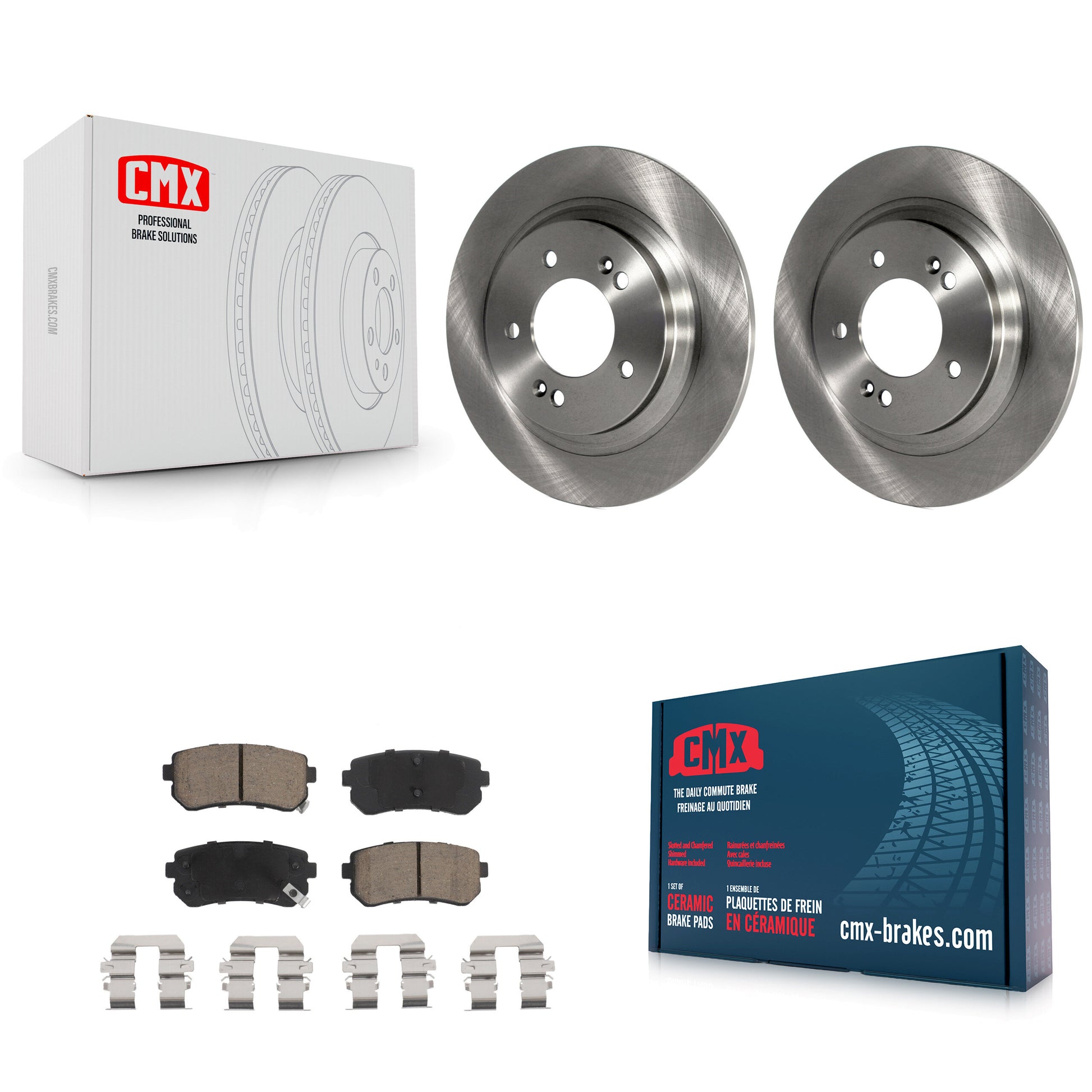 CMX K8C-101671 Disc Brake Kit for 2016 Kia Optima - Rear product image
