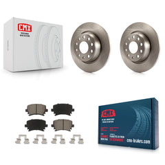 CMX K8C-101673 Disc Brake Kit for 2006-2018 Volkswagen CC, Volkswagen Tiguan Limited, Audi Q3 & more - Rear product image
