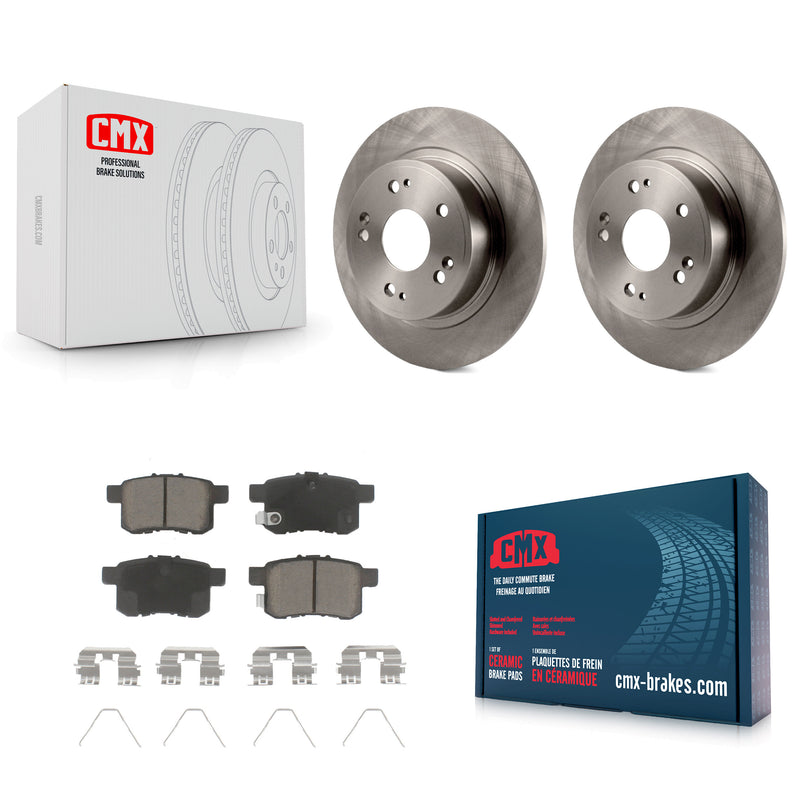 CMX K8C-101711 Disc Brake Kit for 2008-2017 Honda Accord, Acura TSX - Rear product image