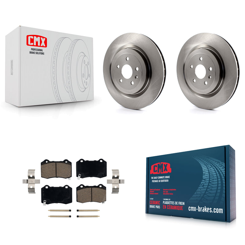 CMX K8C-101717 Disc Brake Kit for 2009-2024 Chevrolet Camaro, Cadillac CTS - Rear product image