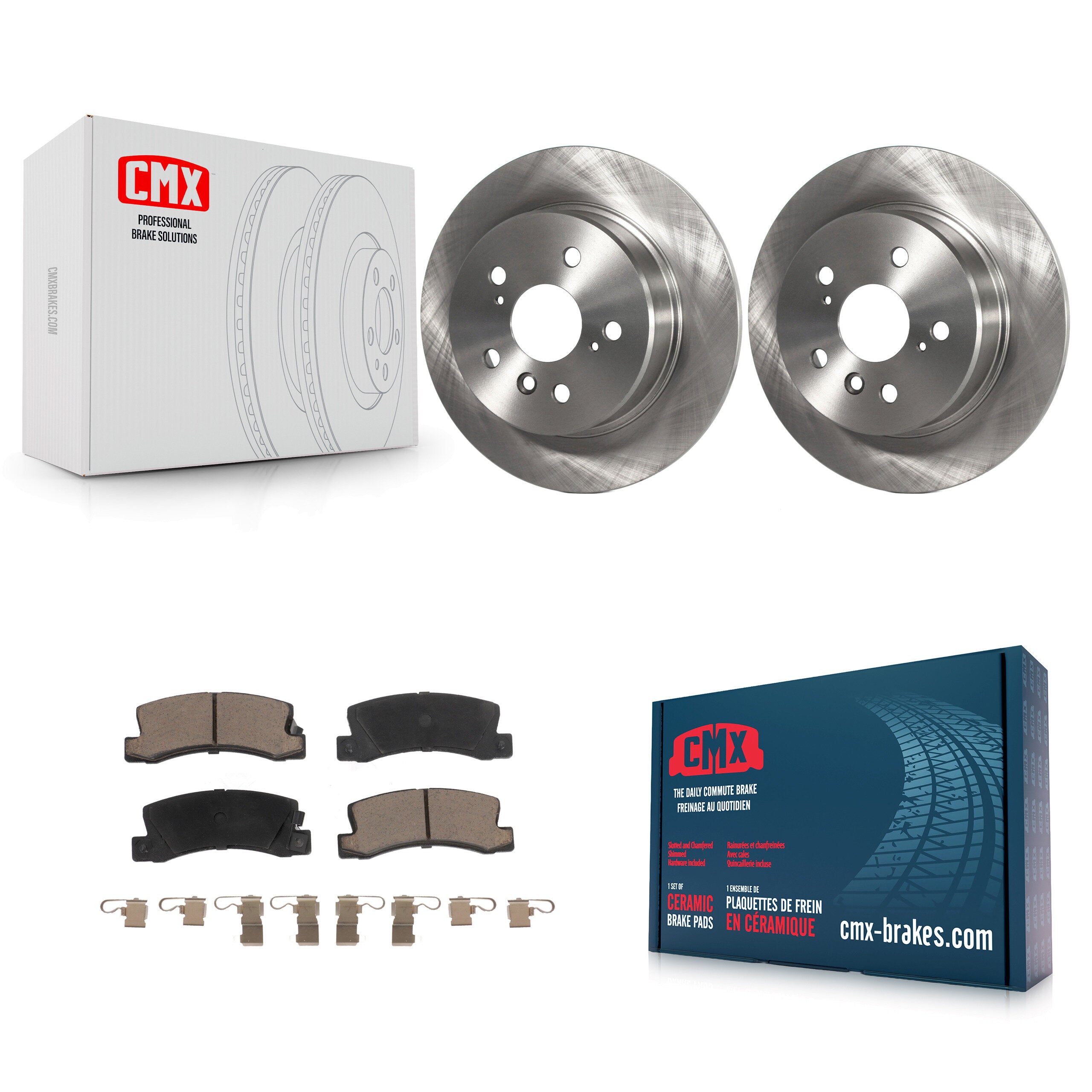 CMX K8C-101731 Disc Brake Kit for 1999-2003 Lexus RX300 - Rear product image