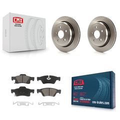 CMX K8C-101742 Disc Brake Kit for 2011-2022 Jeep Grand Cherokee WK, Dodge Durango, Jeep Grand Cherokee - Rear product image