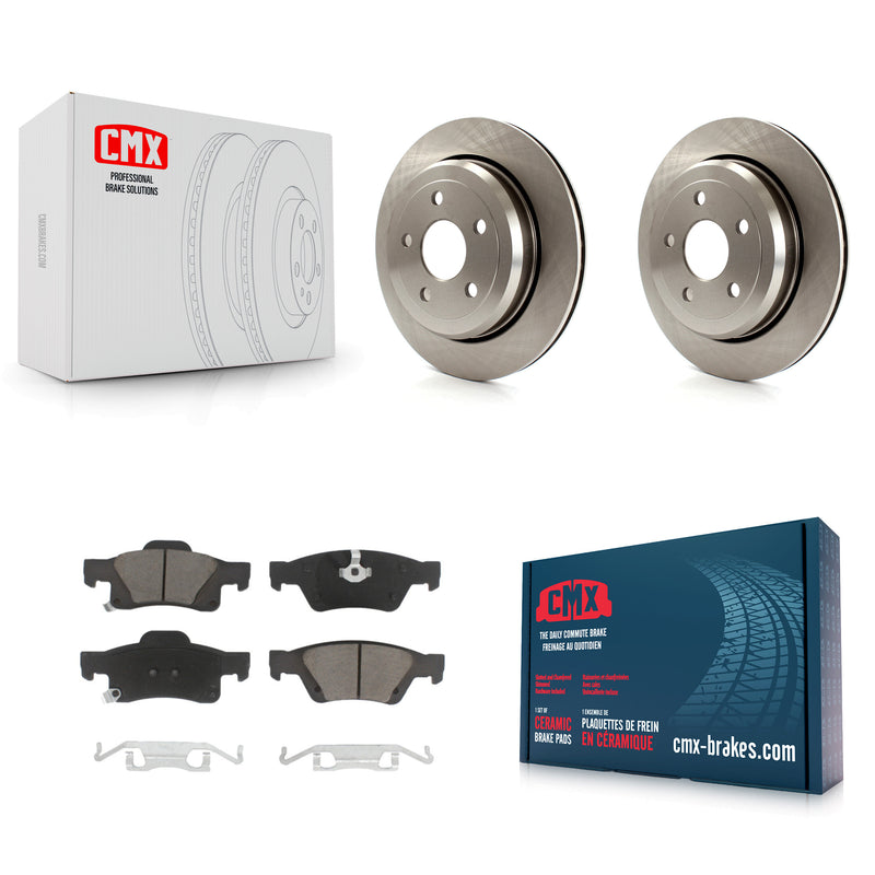 CMX K8C-101742 Disc Brake Kit for 2011-2022 Jeep Grand Cherokee WK, Dodge Durango, Jeep Grand Cherokee - Rear product image