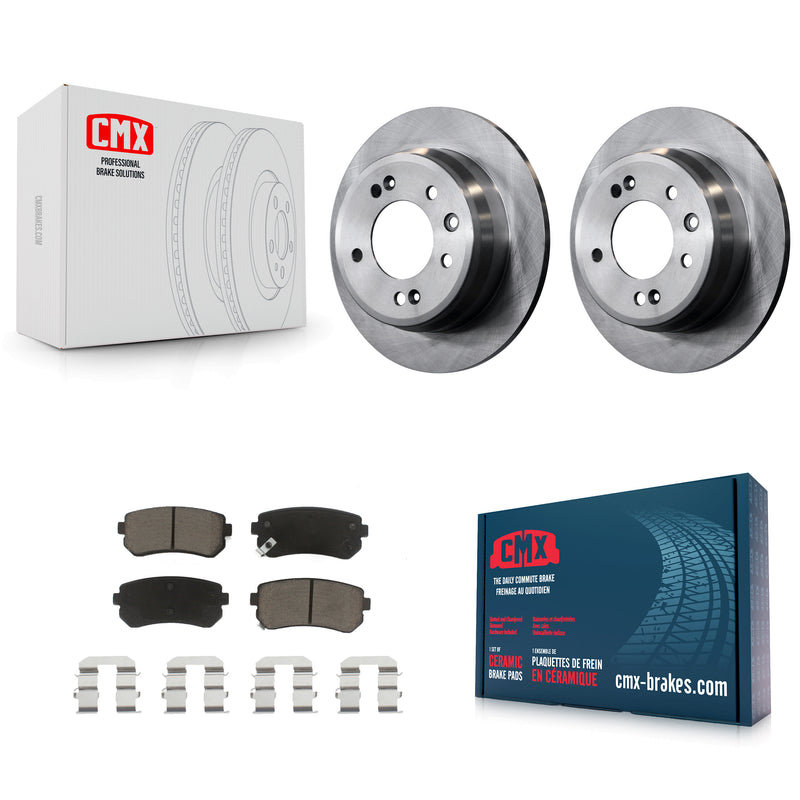 CMX K8C-101781 Disc Brake Kit for 2009-2016 Hyundai Elantra, Kia Sportage, Hyundai Tucson - Rear product image