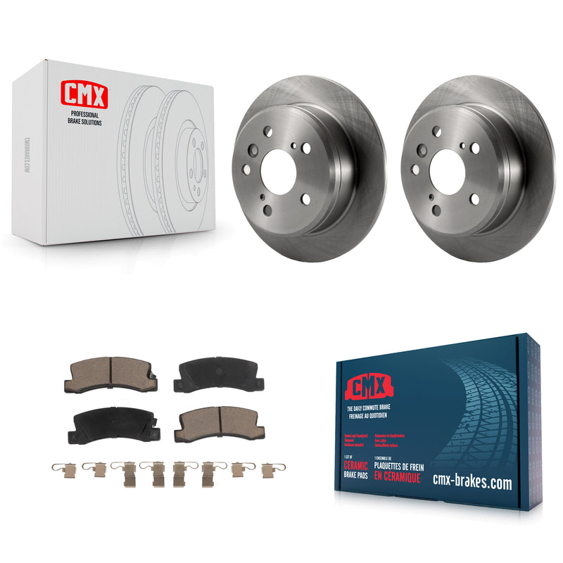 CMX K8C-101786 Disc Brake Kit for 1992-2000 Toyota Solara, Lexus ES300, Toyota Camry - Rear product image