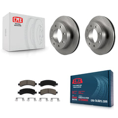 CMX K8C-101823 Disc Brake Kit for 2005-2020 GMC Savana 2500, Chevrolet Express 2500, Chevrolet Express 3500 & more - Rear product image