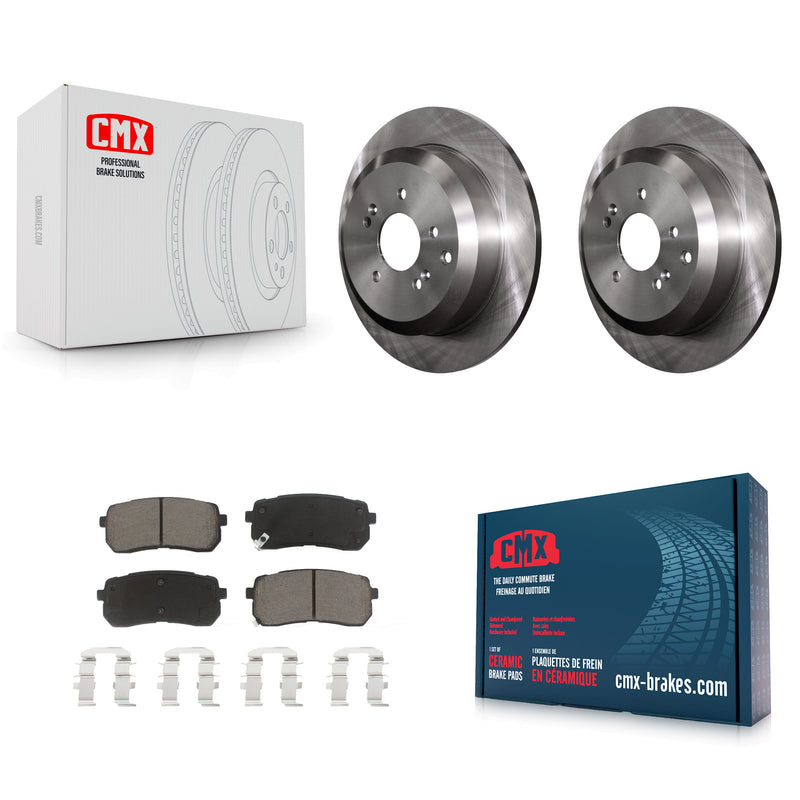 CMX K8C-101828 Disc Brake Kit for 2007-2012 Hyundai Veracruz - Rear product image