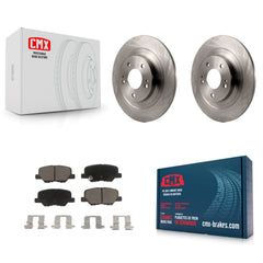 CMX K8C-101896 Disc Brake Kit for 2013-2024 Mitsubishi Outlander PHEV, Mitsubishi Outlander, Mitsubishi Outlander Sport & more - Rear product image