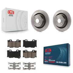 CMX K8C-101918 Disc Brake Kit for 2009-2020 INFINITI Q60, INFINITI G37, Nissan 370Z - Rear product image