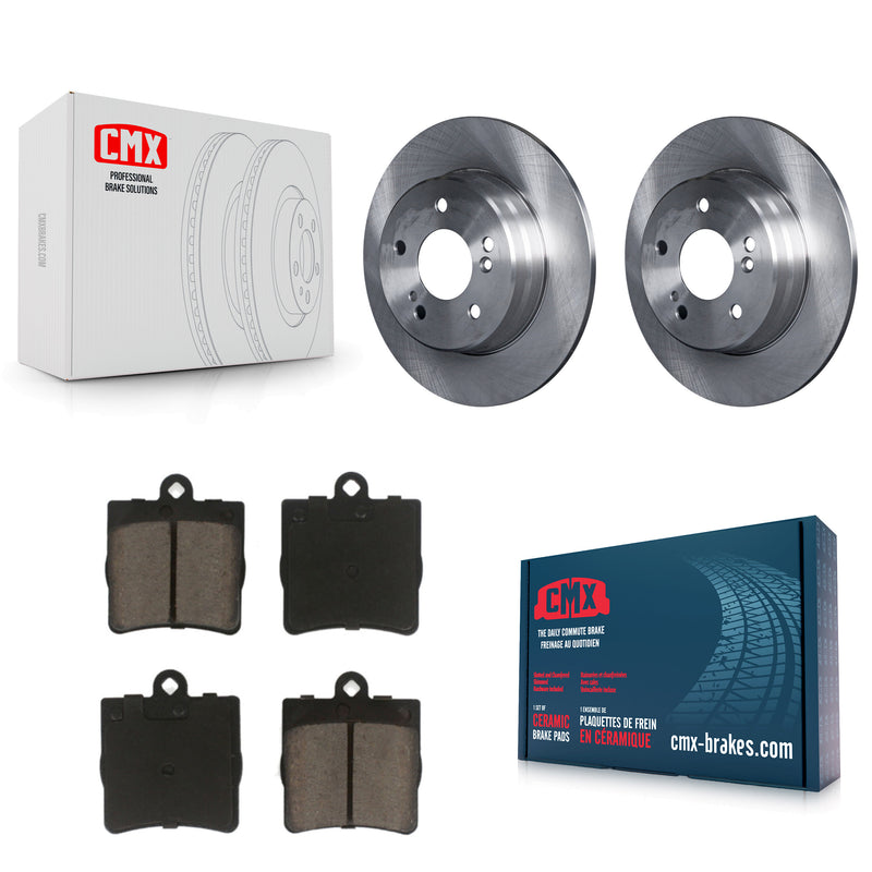 CMX K8C-102059 Disc Brake Kit for 1996-2011 Mercedes-Benz SLK300, Chrysler Crossfire, Mercedes-Benz C230 & more - Rear product image