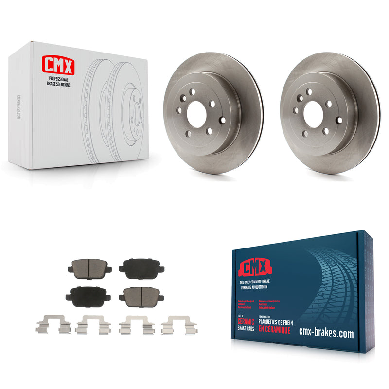 CMX K8C-102064 Disc Brake Kit for 2008-2011 Land Rover LR2 - Rear product image