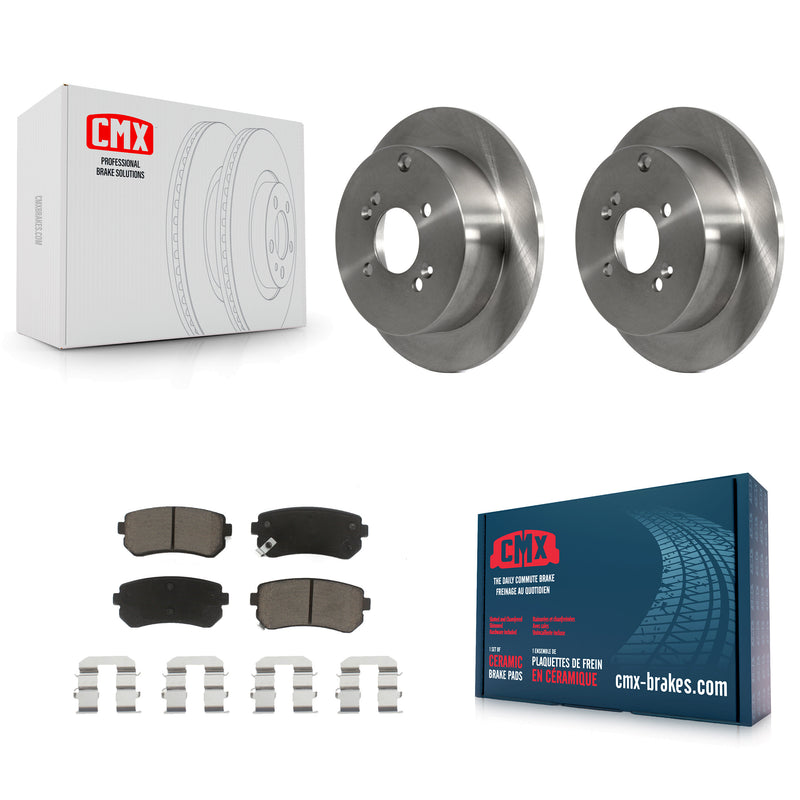 CMX K8C-102069 Disc Brake Kit for 2006-2010 Hyundai Accent, Kia Rio, Kia Rio5 - Rear product image