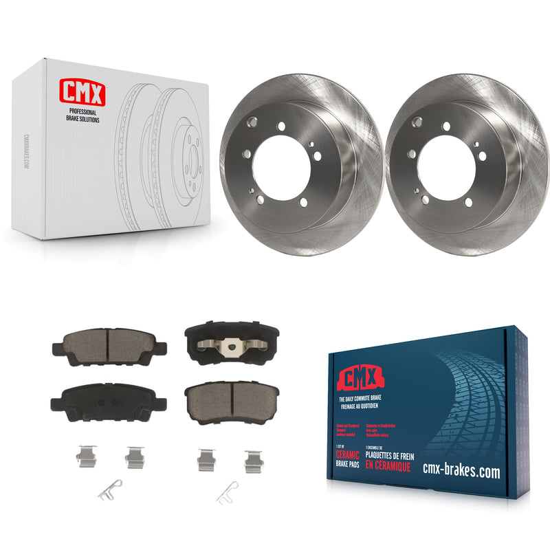 CMX K8C-102076 Disc Brake Kit for 2004-2006 Mitsubishi Lancer, Mitsubishi Outlander - Rear product image