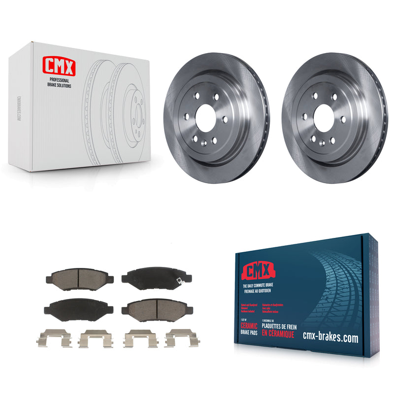 CMX K8C-102086 Disc Brake Kit for 2010-2016 Saab 9-4X, Cadillac SRX - Rear product image