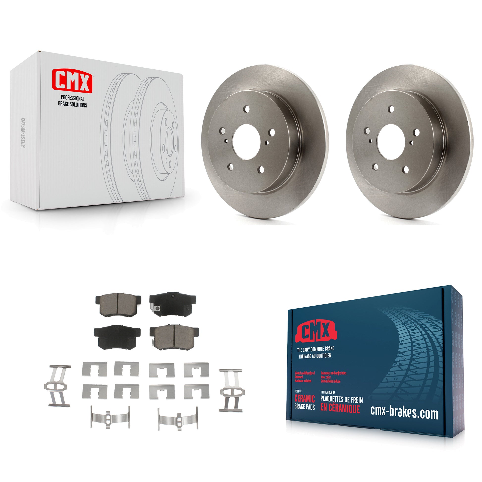 CMX K8C-102105 Disc Brake Kit for 2010-2013 Suzuki Kizashi - Rear product image