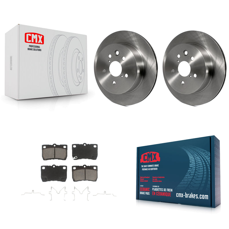 CMX K8C-102116 Disc Brake Kit for 2006-2013 Lexus IS350, Lexus IS250, Lexus GS460 & more - Rear product image