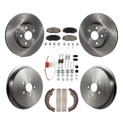 CMX K8C-102174 Disc Brake Kit for 2009-2019 Toyota Corolla - Front and Rear product image