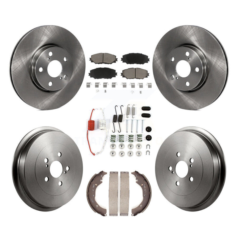 CMX K8C-102174 Disc Brake Kit for 2009-2019 Toyota Corolla - Front and Rear product image
