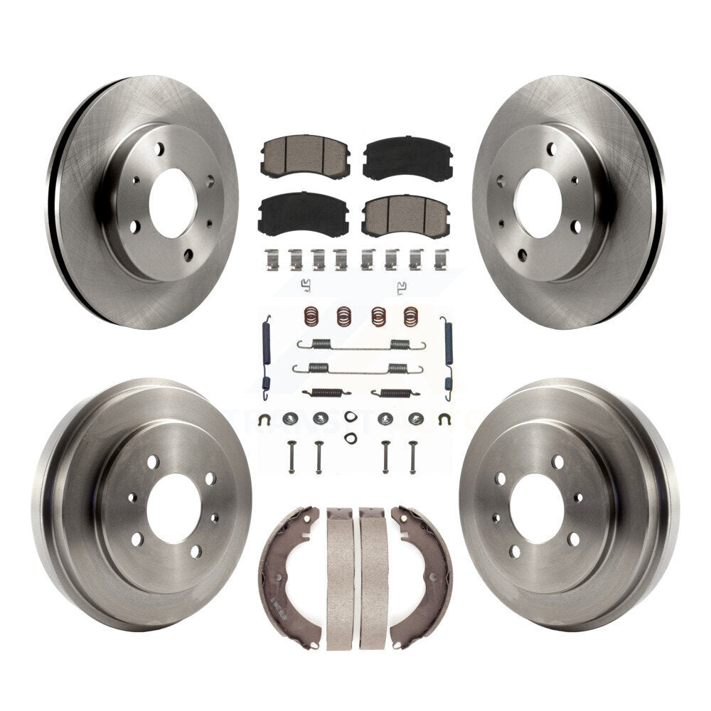CMX K8C-102179 Disc Brake Kit for 2002-2006 Mitsubishi Lancer - Front and Rear product image