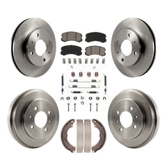 CMX K8C-102179 Disc Brake Kit for 2002-2006 Mitsubishi Lancer - Front and Rear product image
