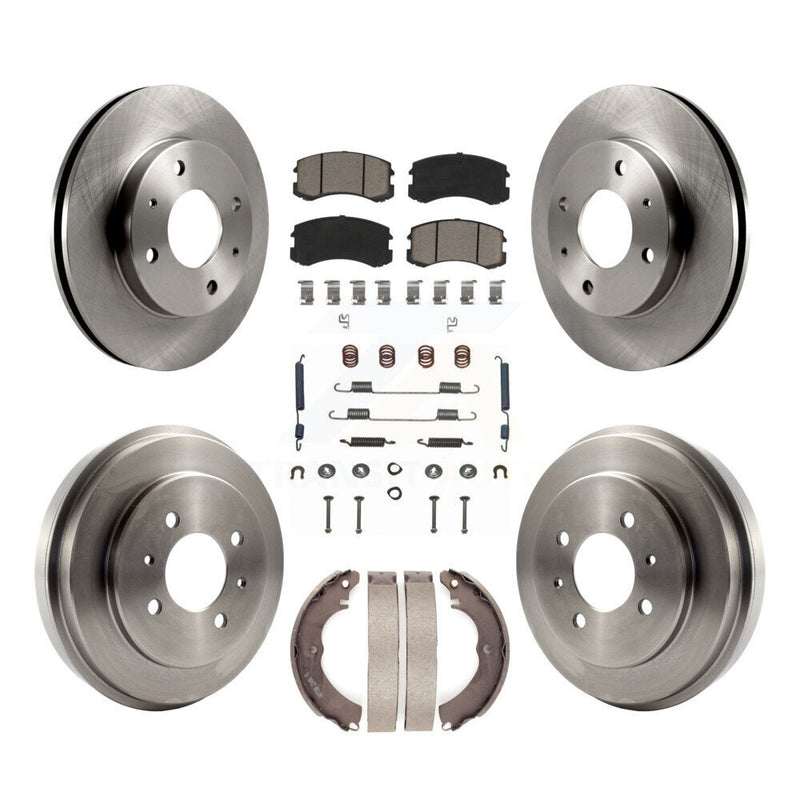CMX K8C-102179 Disc Brake Kit for 2002-2006 Mitsubishi Lancer - Front and Rear product image