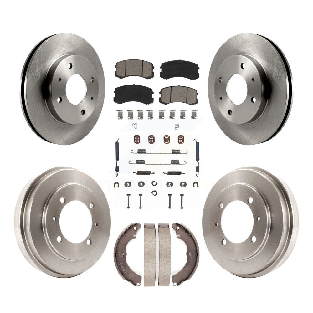 CMX K8C-102180 Disc Brake Kit for 2002-2007 Mitsubishi Lancer - Front and Rear product image