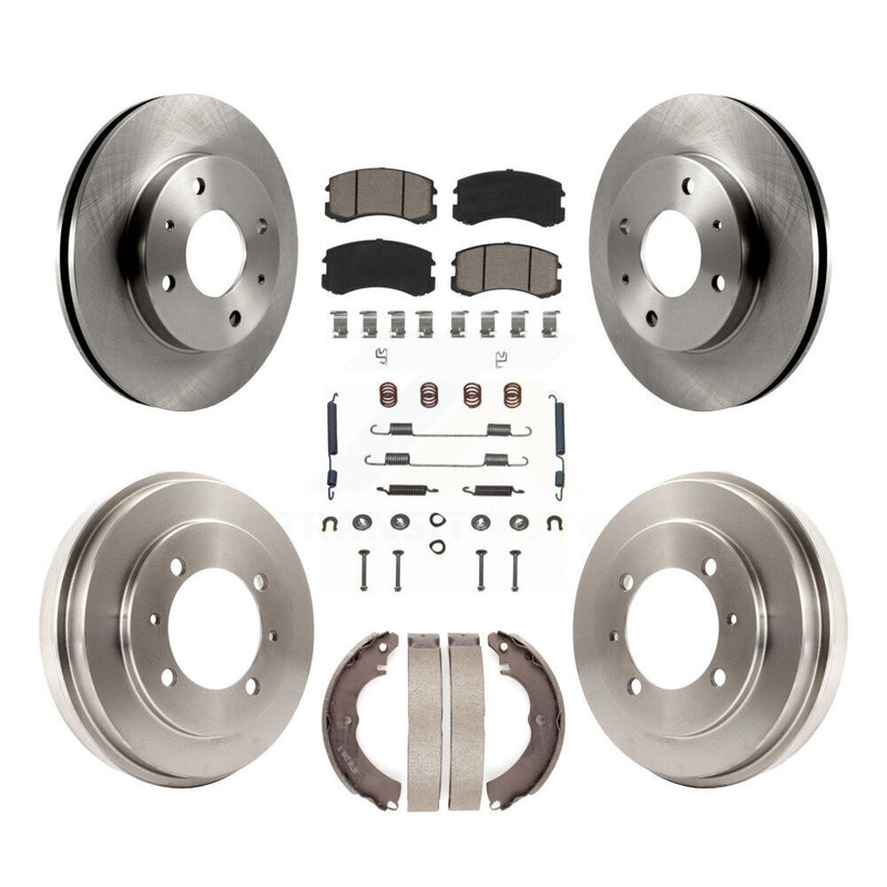 CMX K8C-102180 Disc Brake Kit for 2002-2007 Mitsubishi Lancer - Front and Rear product image