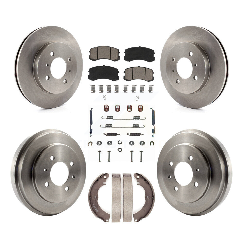CMX K8C-102181 Disc Brake Kit for 2002-2007 Mitsubishi Lancer - Front and Rear product image