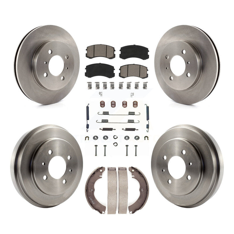 CMX K8C-102181 Disc Brake Kit for 2002-2007 Mitsubishi Lancer - Front and Rear product image