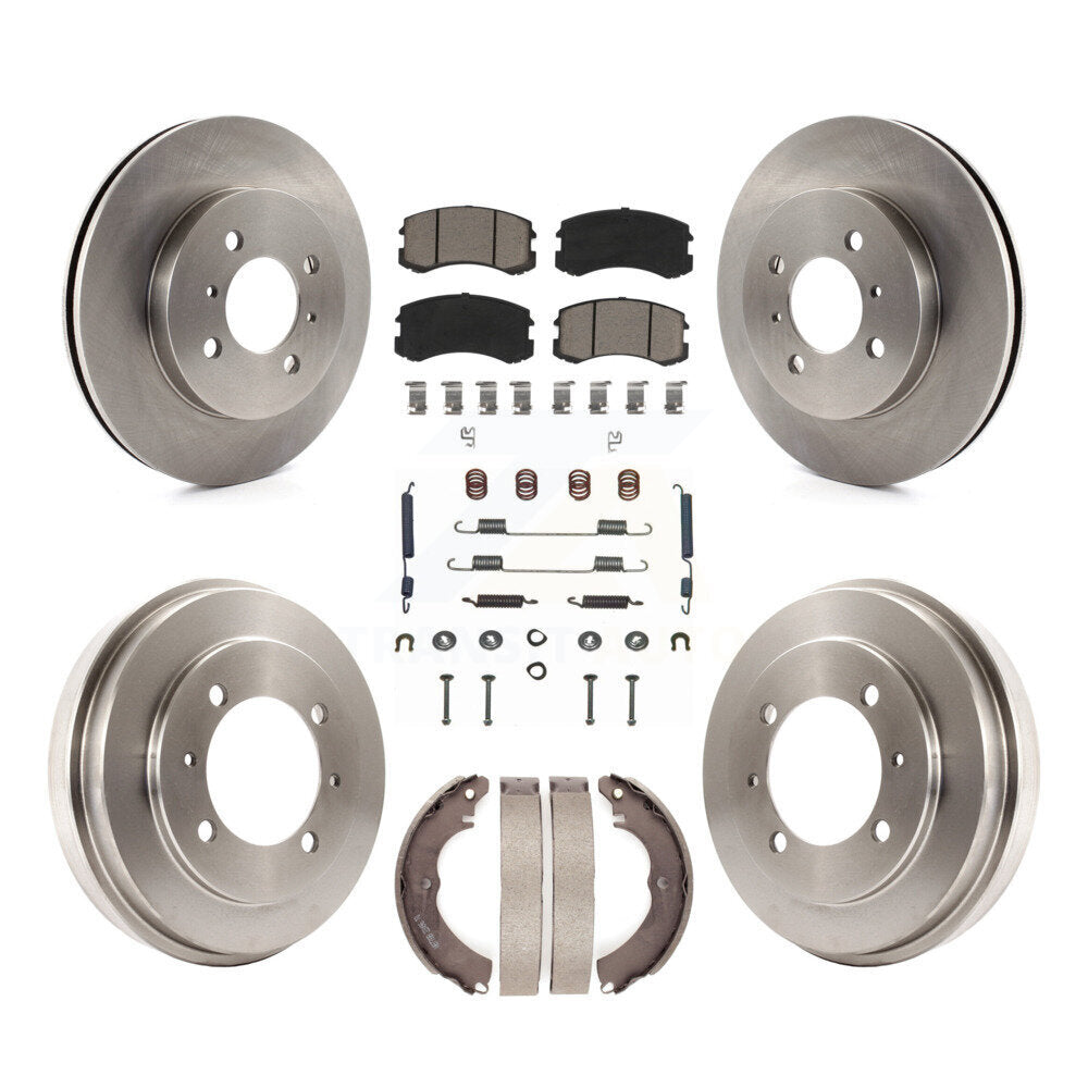 CMX K8C-102182 Disc Brake Kit for 2002-2005 Mitsubishi Lancer - Front and Rear product image
