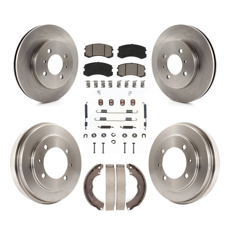 CMX K8C-102182 Disc Brake Kit for 2002-2005 Mitsubishi Lancer - Front and Rear product image