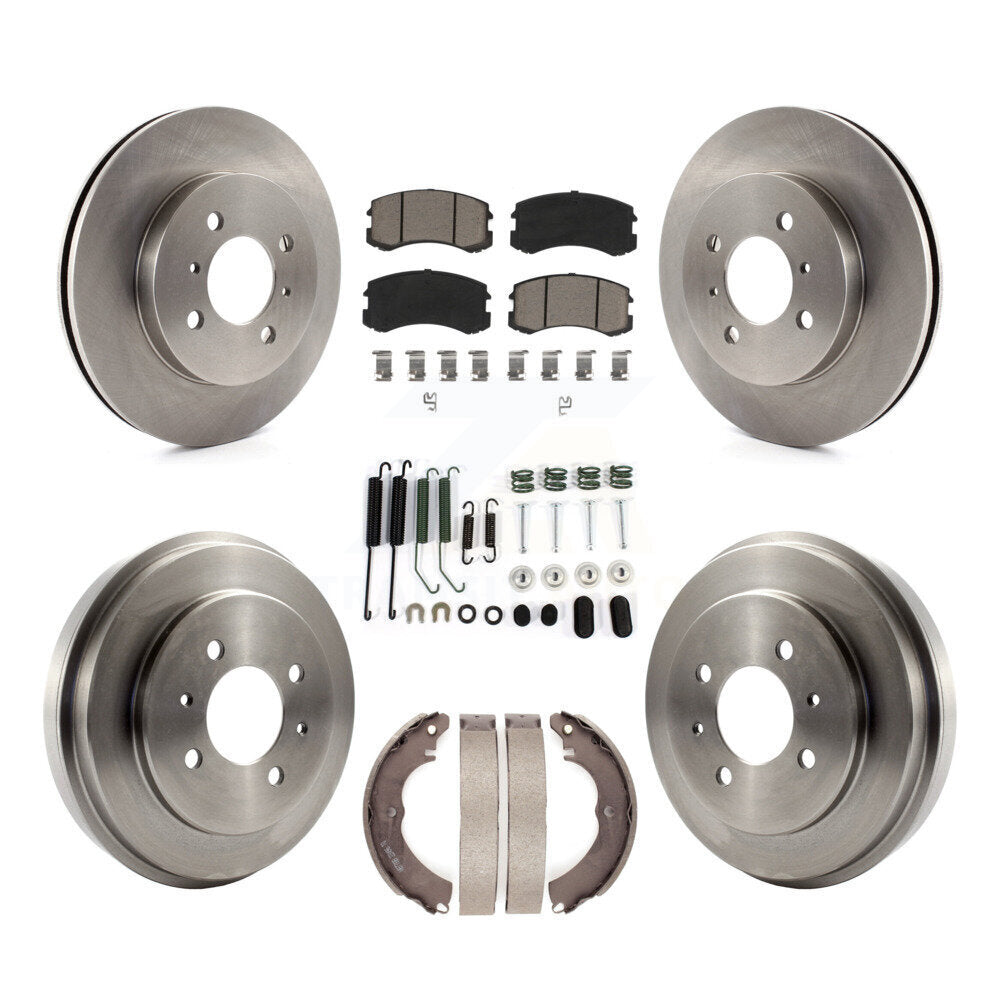 CMX K8C-102184 Disc Brake Kit for 2007 Mitsubishi Lancer - Front and Rear product image