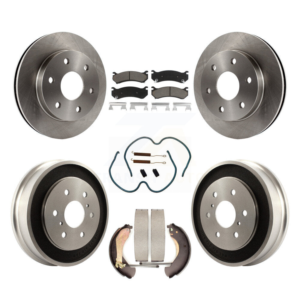 CMX K8C-102189 Disc Brake Kit for 2005-2007 Chevrolet Silverado 1500 Classic, GMC Sierra 1500 Classic, Chevrolet Silverado 1500 & more - Front and Rear product image
