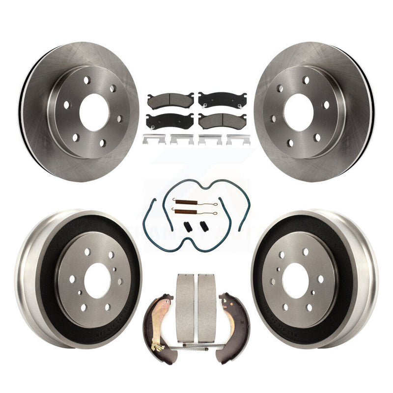 CMX K8C-102189 Disc Brake Kit for 2005-2007 Chevrolet Silverado 1500 Classic, GMC Sierra 1500 Classic, Chevrolet Silverado 1500 & more - Front and Rear product image