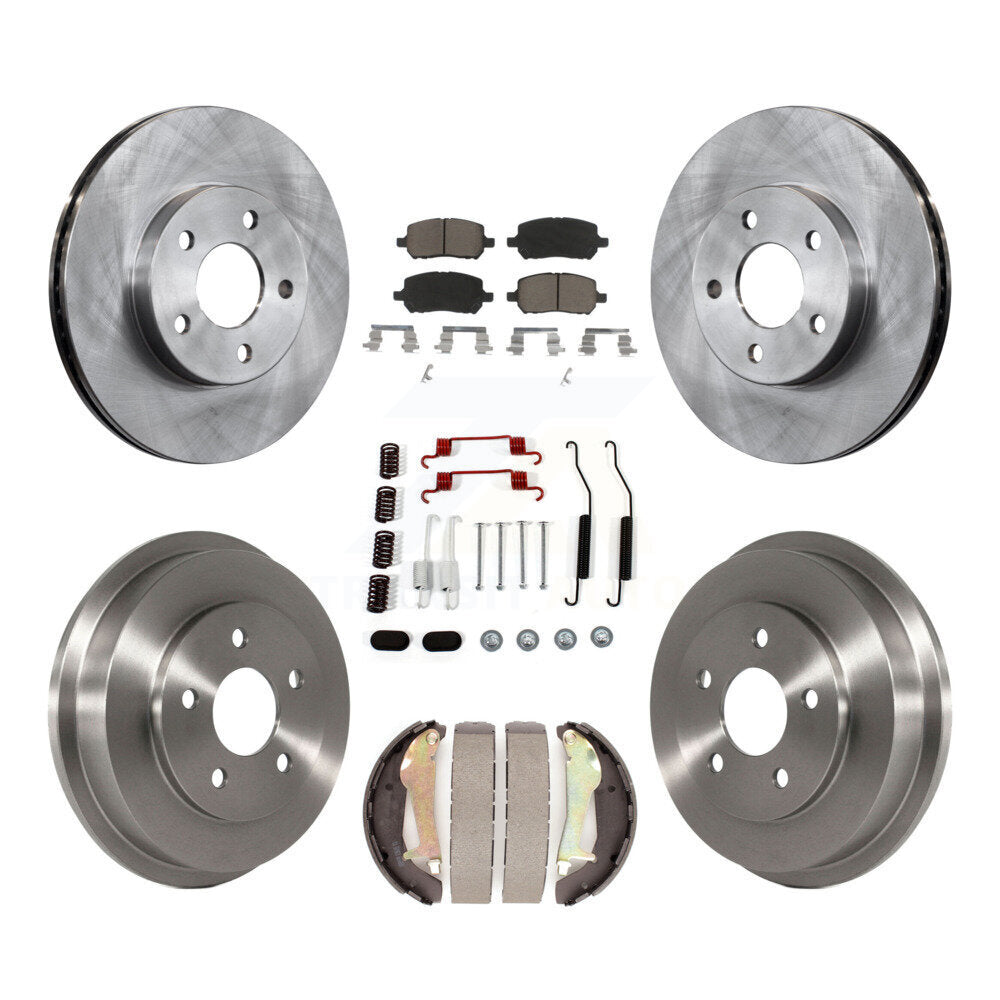 CMX K8C-102197 Disc Brake Kit for 2009-2010 Chevrolet Cobalt, Pontiac G5 - Front and Rear product image