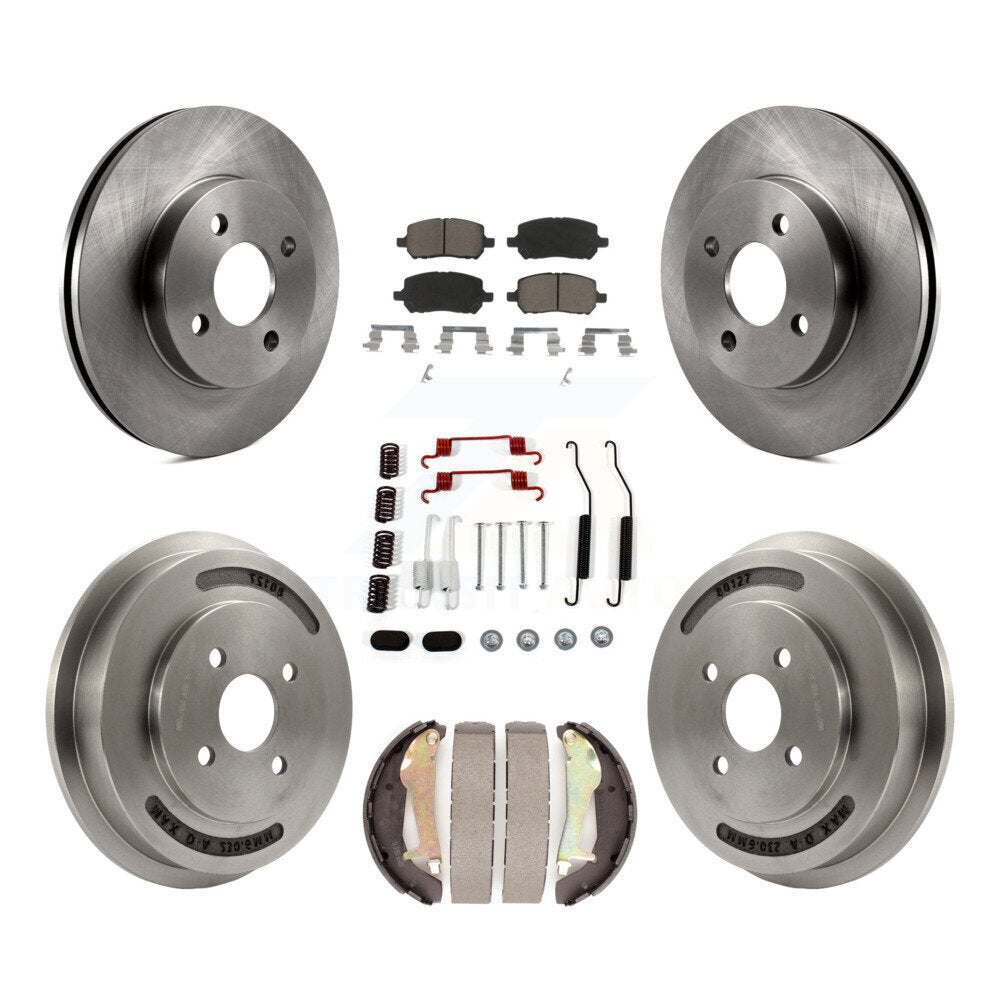 CMX K8C-102198 Disc Brake Kit for 2009-2010 Chevrolet Cobalt, Pontiac G5 - Front and Rear product image