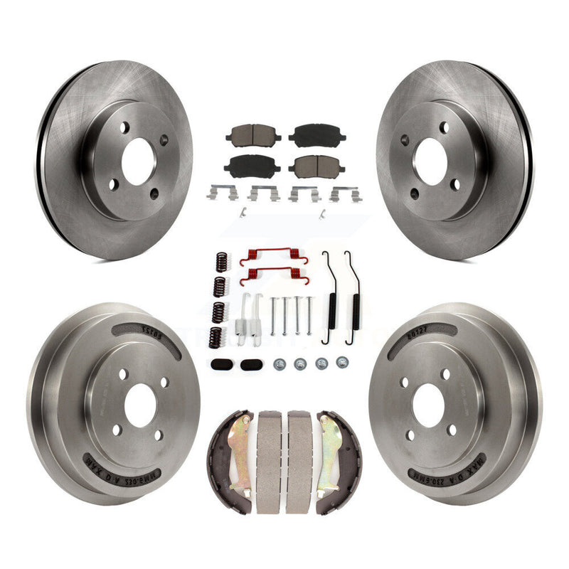 CMX K8C-102198 Disc Brake Kit for 2009-2010 Chevrolet Cobalt, Pontiac G5 - Front and Rear product image