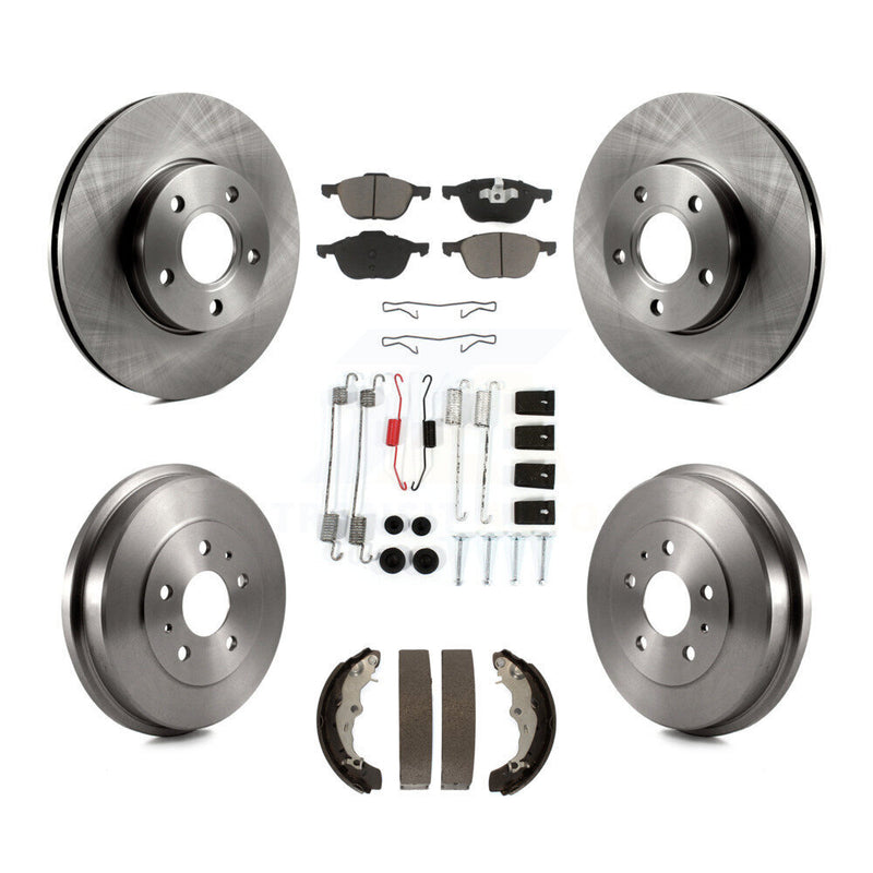 CMX K8C-102202 Disc Brake Kit for 2012-2018 Ford Focus - Front and Rear product image