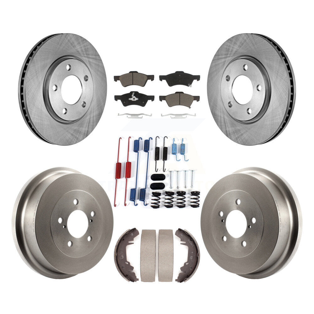 CMX K8C-102223 Disc Brake Kit for 2001-2007 Chrysler Town & Country, Dodge Caravan, Dodge Grand Caravan - Front and Rear product image