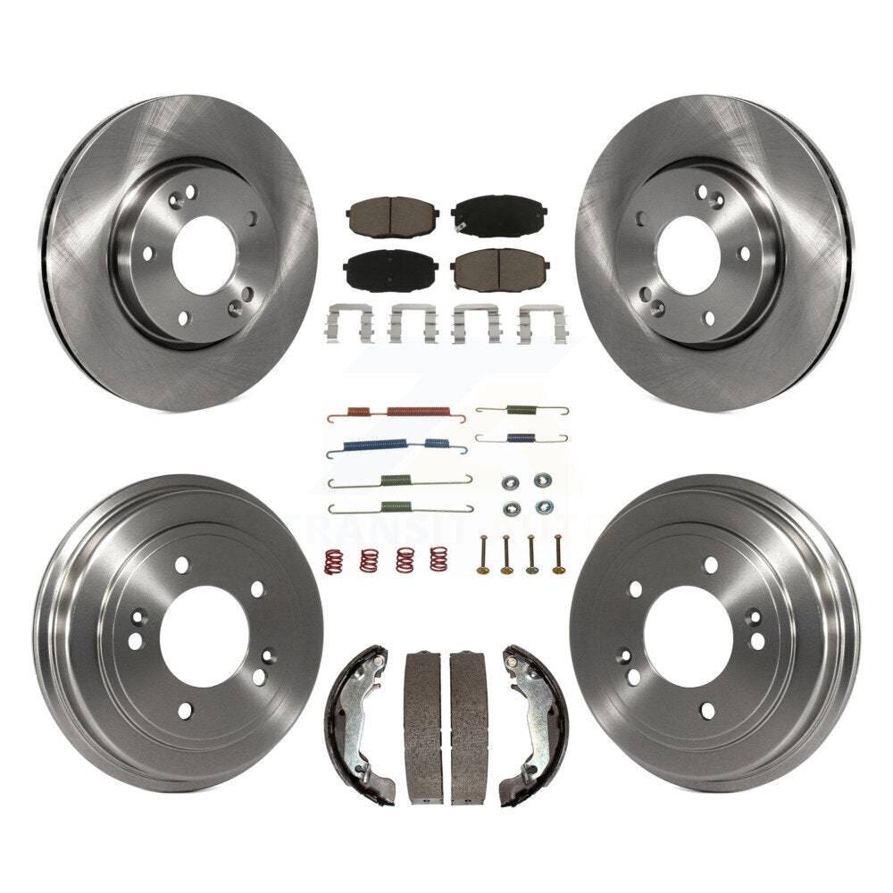 CMX K8C-102233 Disc Brake Kit for 2009-2010 Hyundai Elantra - Front and Rear product image