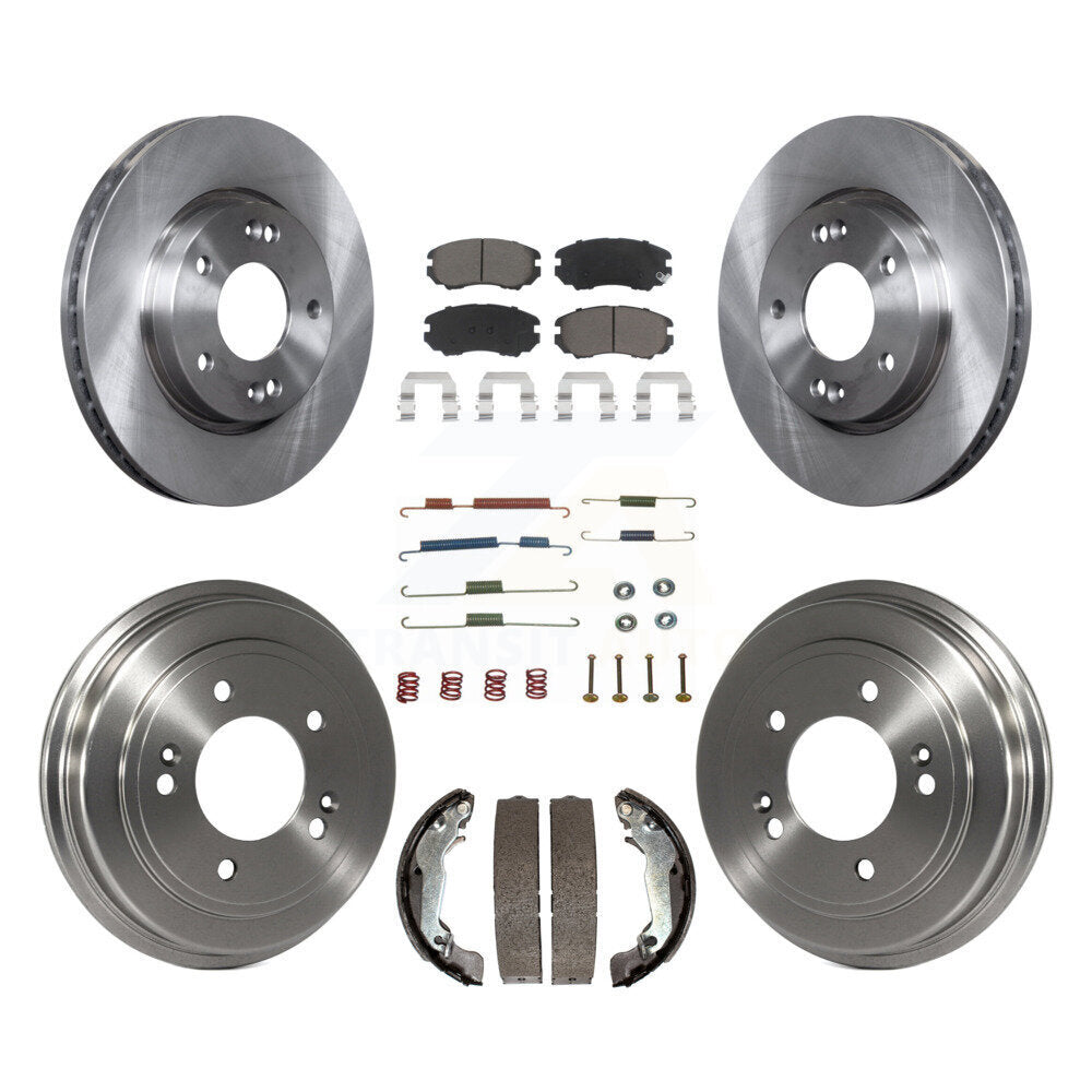 CMX K8C-102234 Disc Brake Kit for 2008-2010 Hyundai Elantra - Front and Rear product image