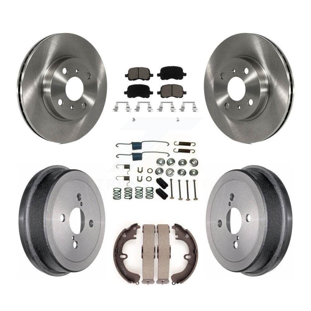 CMX K8C-102236 Disc Brake Kit for 1999-2002 Toyota Corolla - Front and Rear product image