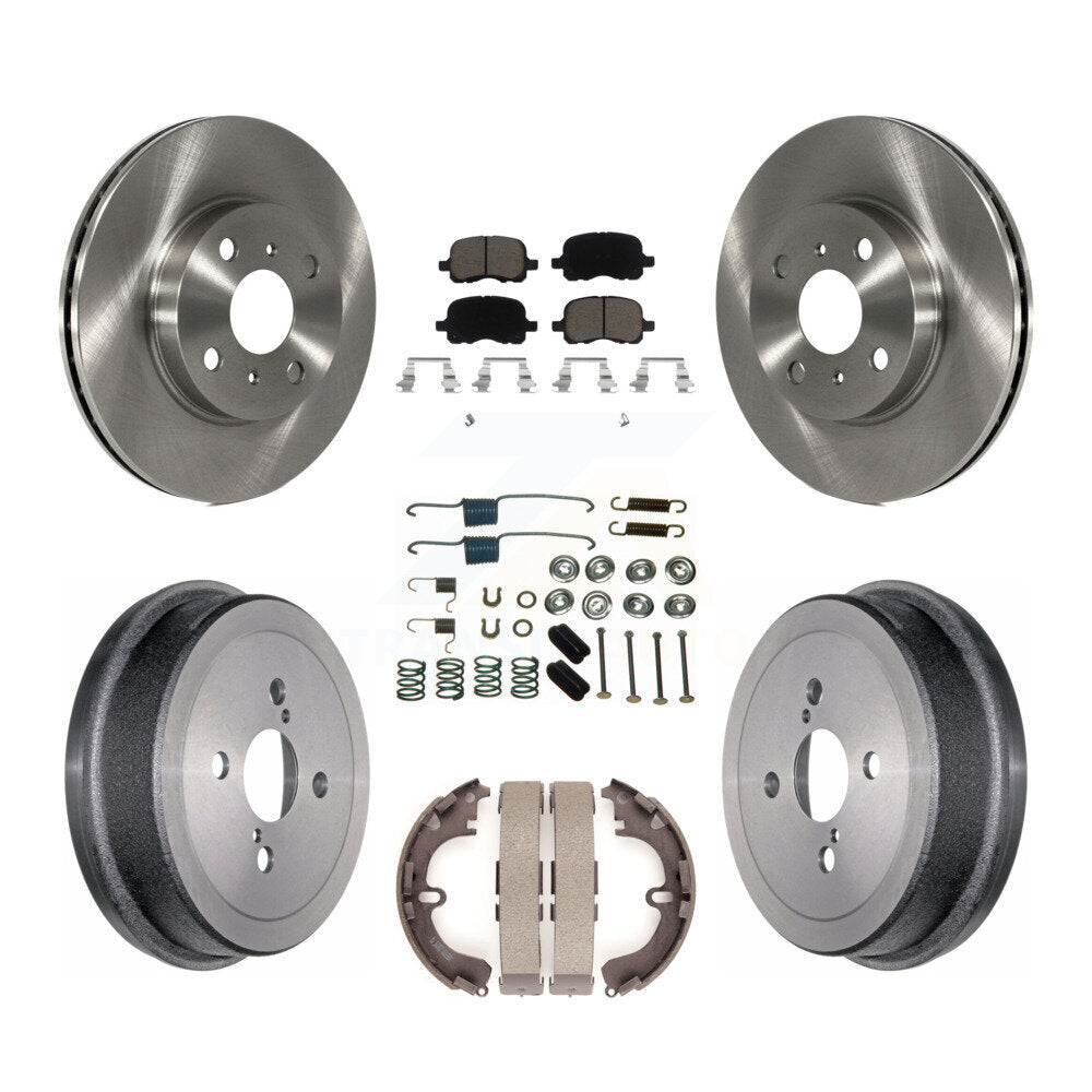 CMX K8C-102237 Disc Brake Kit for 1998-2002 Chevrolet Prizm, Toyota Corolla - Front and Rear product image