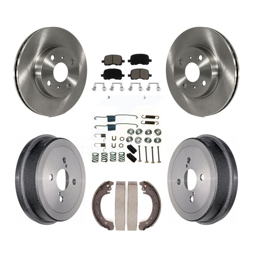 CMX K8C-102239 Disc Brake Kit for 2002 Toyota Corolla - Front and Rear product image