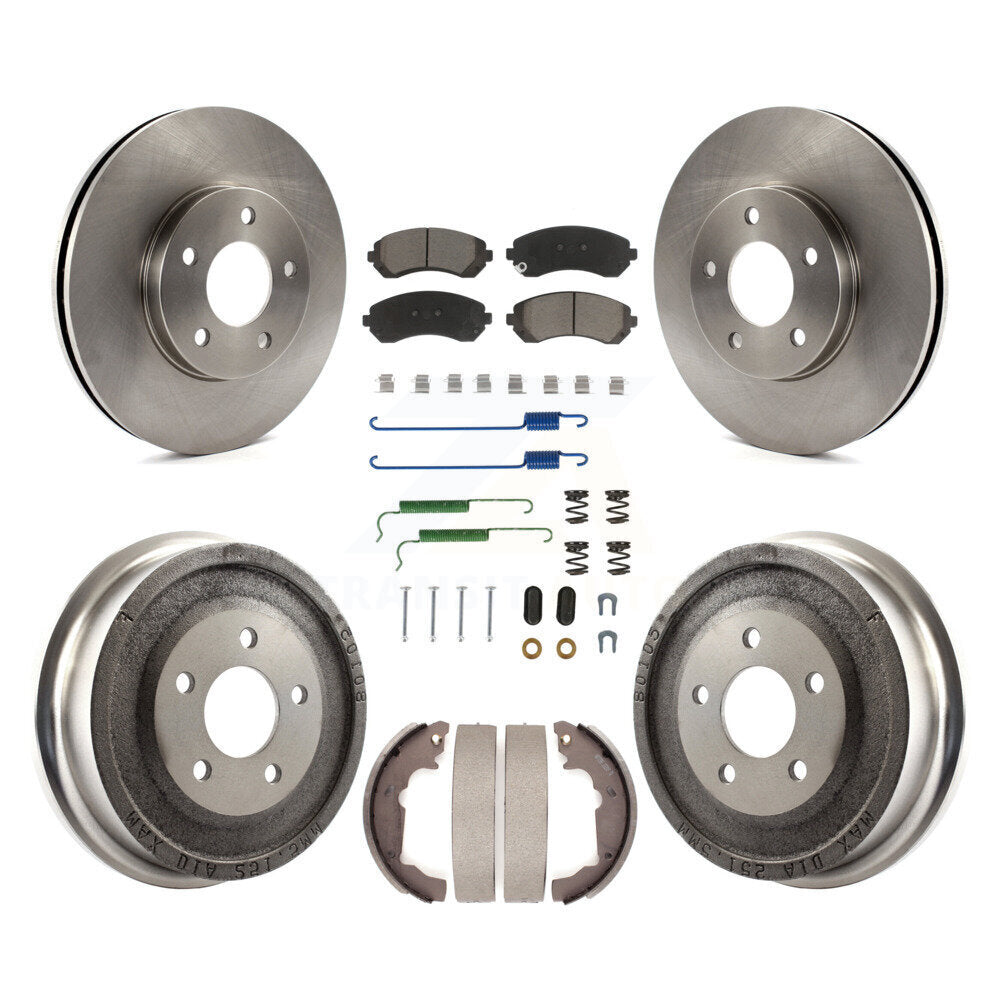 CMX K8C-102246 Disc Brake Kit for 2001-2005 Pontiac Aztek - Front and Rear product image